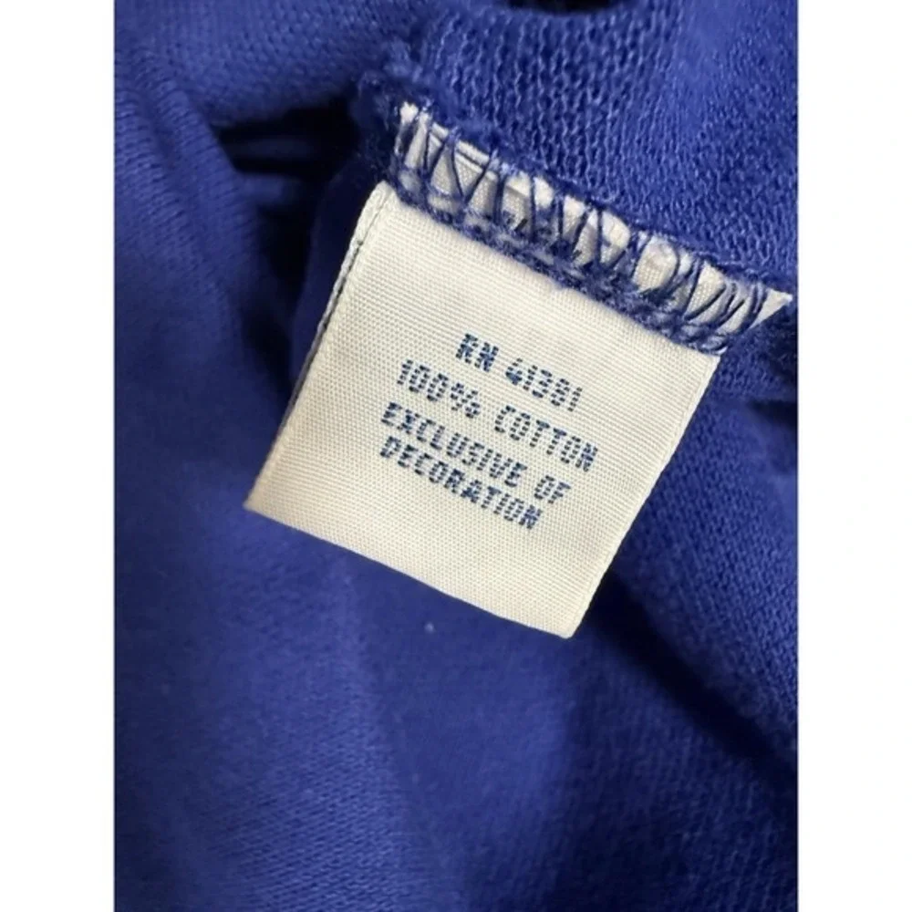 Polo Ralph Lauren Men's 2XB Blue Long Sleeve Cotton Polo Shirt Collared 2 Button